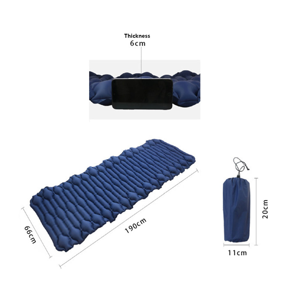GM-AM20 Camping Mat Inflatable Sleeping Mat Nylon+TPU Sleeping Pad GM-AM20 Camping Mat Inflatable Sleeping Mat Nylon+TPU Sleeping Pad